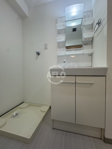 洗面設備　シティレジデンス福島X　洗面所