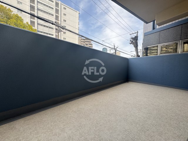 バルコニー　シティレジデンス福島X　バルコニー