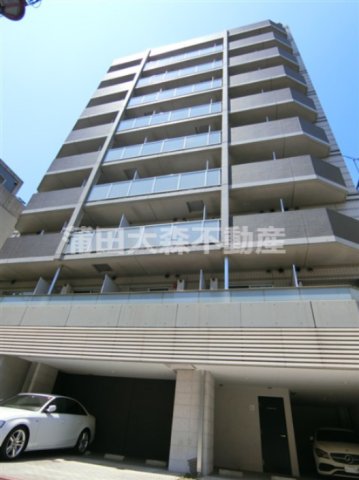 建物外観　2012年10月築　RC鉄筋コンクリート造地上10階建て1K