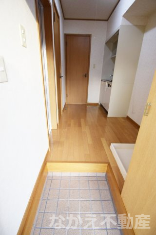 玄関　明るい玄関です