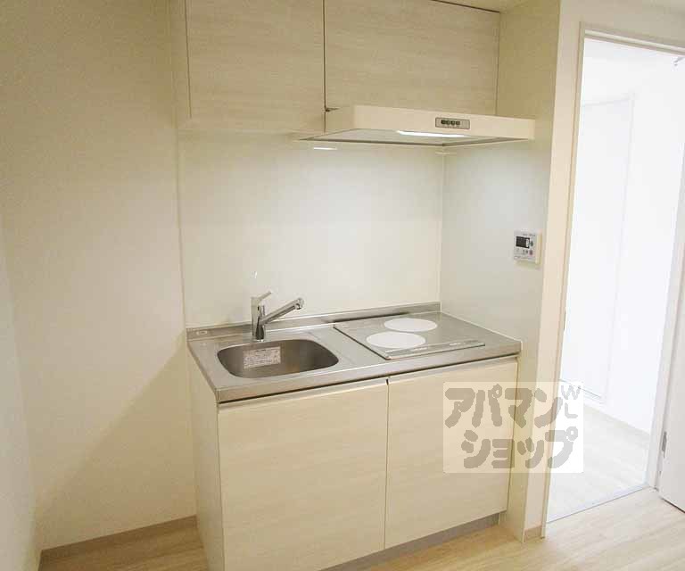 キッチン　２０２号室の写真です。