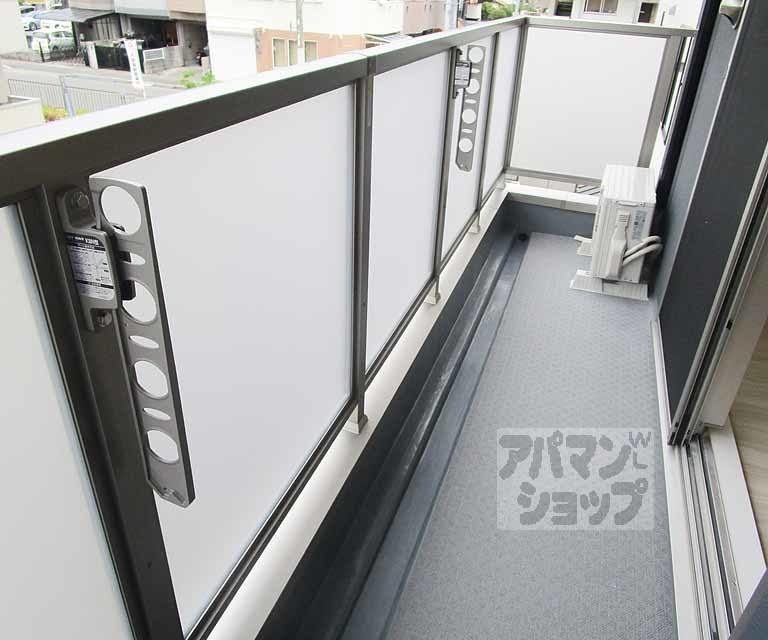 バルコニー　２０２号室の写真です。