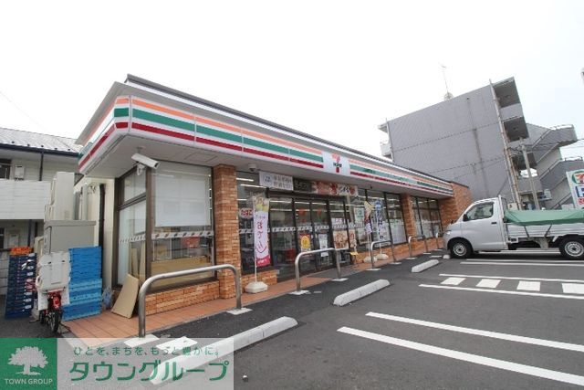 コンビニ　セブンイレブン川崎長沢4丁目店（コンビニ）まで880m