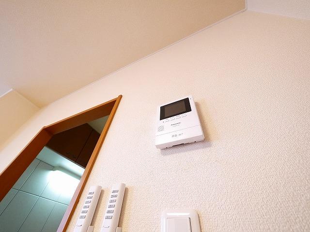 セキュリティ　モニター付きインターホンです