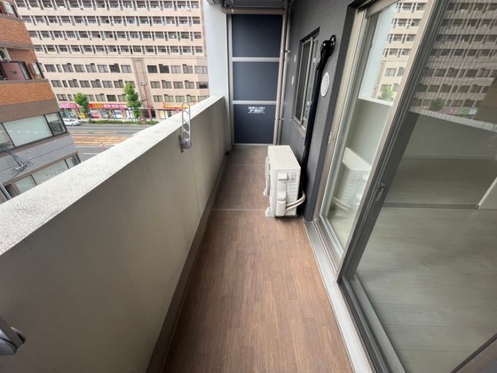 バルコニー　※別部屋の写真です