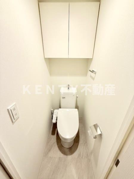 トイレ　ゆったりとした空間のトイレです