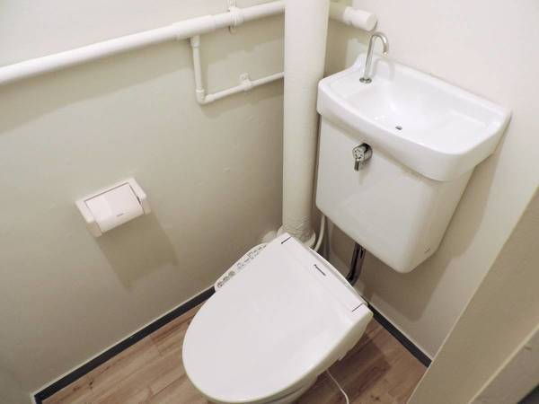 トイレ　ビレッジハウスの同一物件・同一タイプの間取りの写真です