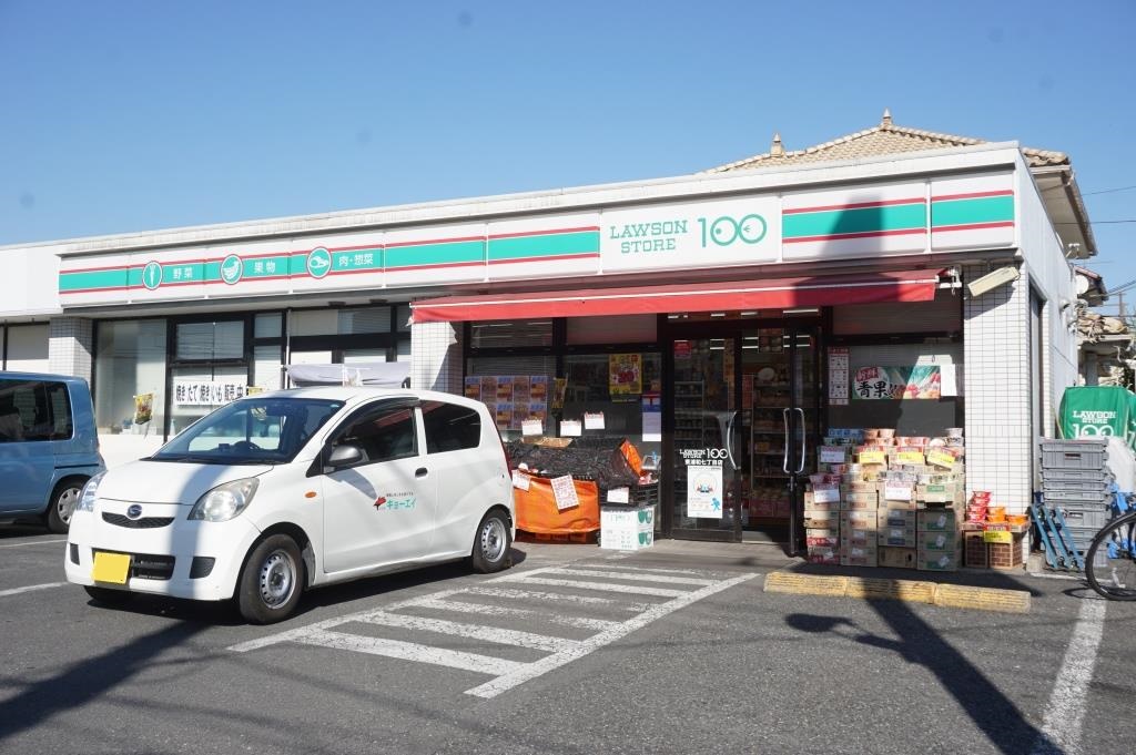 コンビニ　ローソンストア100 LS東浦和七丁目店（コンビニ）まで348m