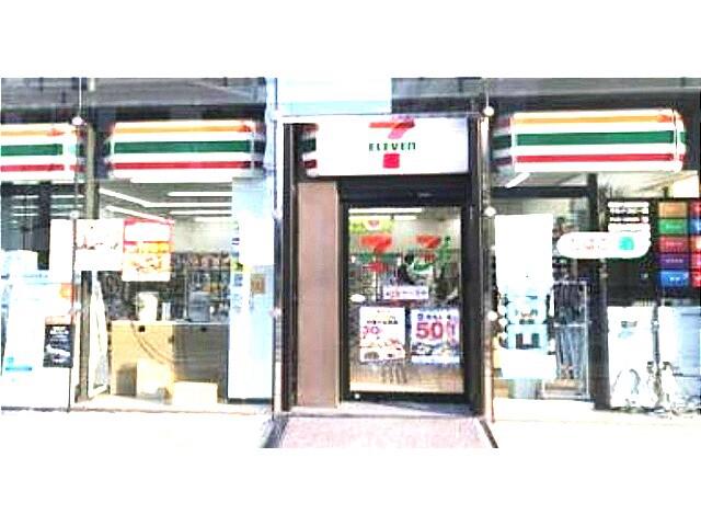 コンビニ　セブンイレブン　大阪ブリックビル店（コンビニ）まで75m