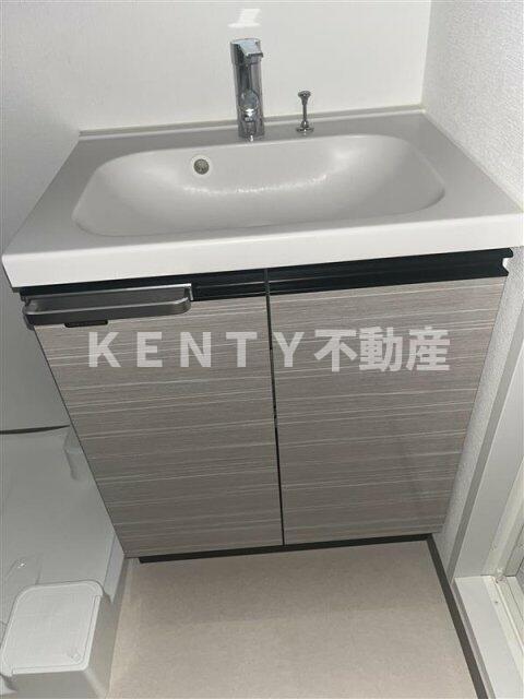 洗面設備　使いやすい洗面所です
