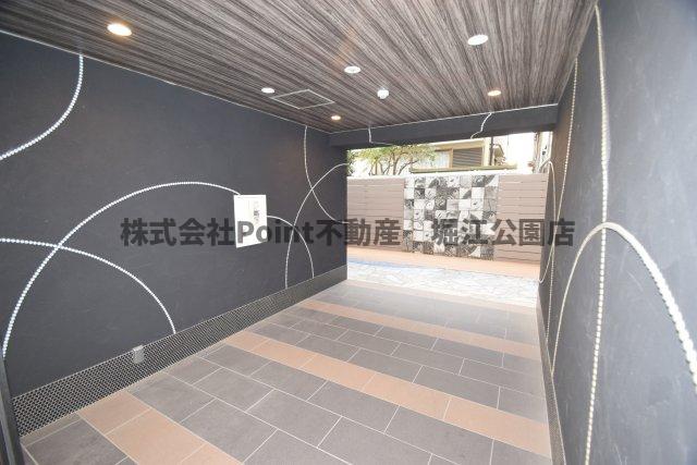 ＪＲ関西本線 東部市場前駅 徒歩8分 7階建 築8年の玄関写真