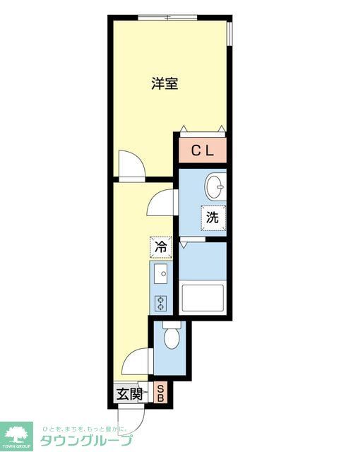 スパッツィオ南烏山の間取り写真