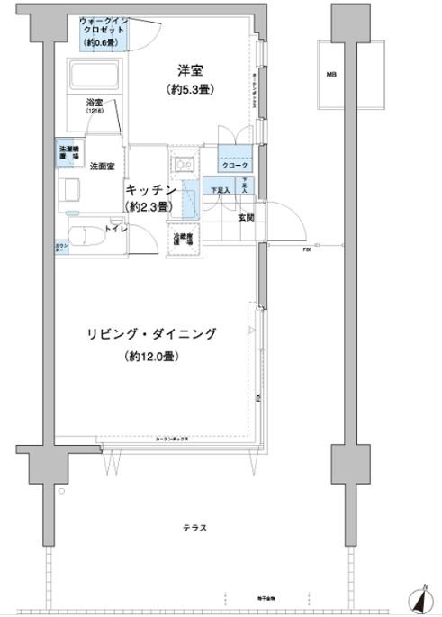 ガーデニエール砧レジデンスの間取り写真
