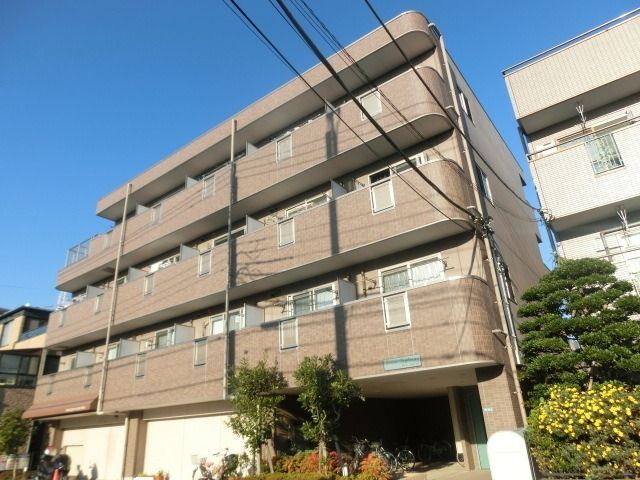 建物外観　更新料無し、オートロック完備