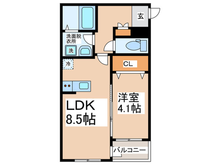 Premium Garden りんくうの間取り写真