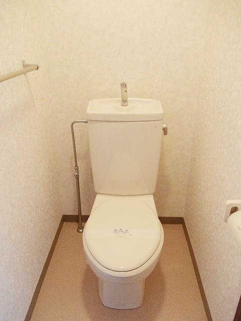 ブルーライン 新横浜駅 徒歩10分 10階建 築29年のトイレ写真