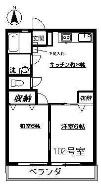 グリーンレジデンスの間取り