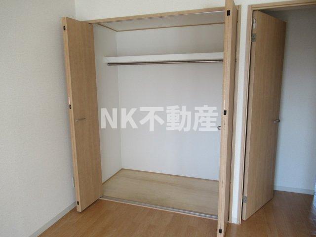 収納　十分な収納スペースがあります