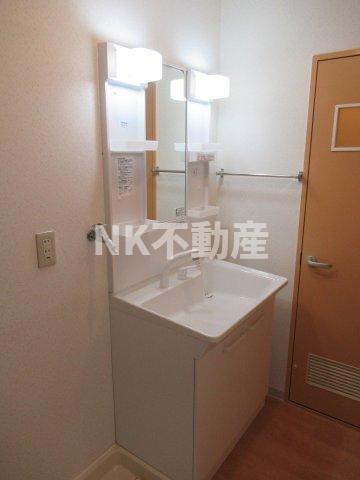 洗面設備　洗面所です