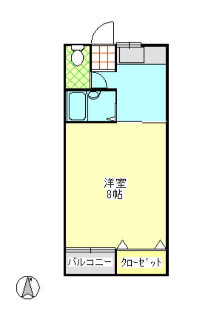 クリーミーハウスの間取り