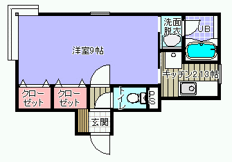 コリンズの間取り