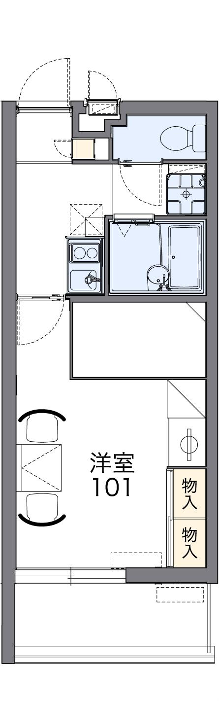 コンフォートおろくIIの間取り