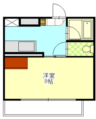 富士市久沢のマンションの間取り