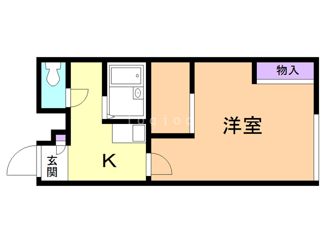 レオパレスセコ参番館の間取り