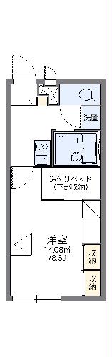 レオパレス大森の間取り