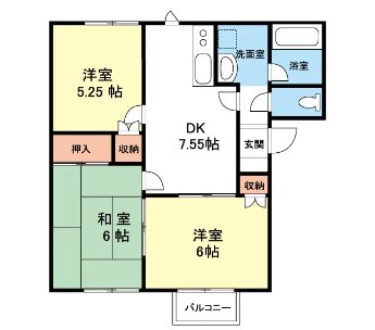 カンパーニュ寿Ａの間取り