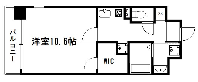 エスリード西小路御池の間取り