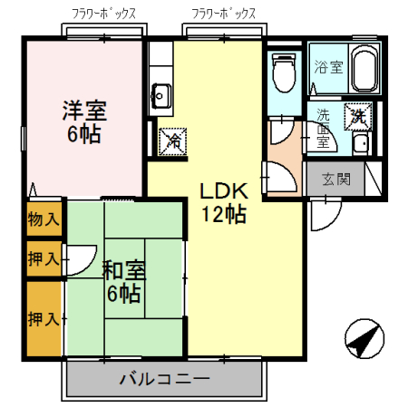 サティ宝殿の間取り