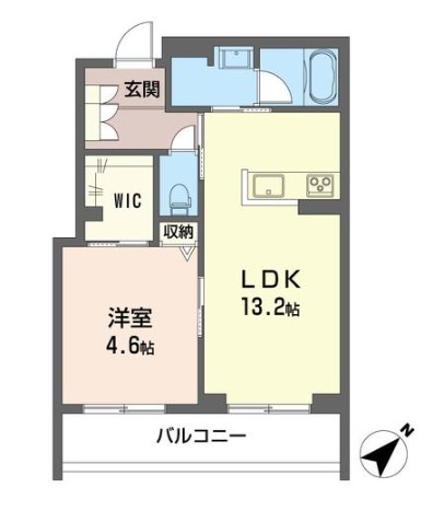 アンソレイユの間取り