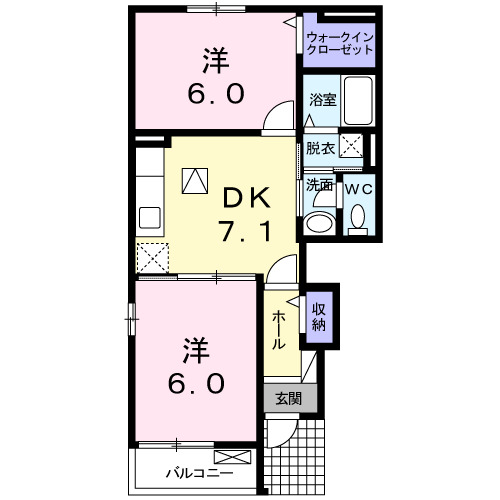 ガーデンハウス・さくらの間取り