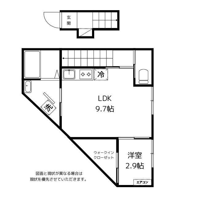 ＧＲＡＮ　ＰＡＳＥＯ五福の間取り