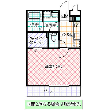 The Ritz TAKANOの間取り