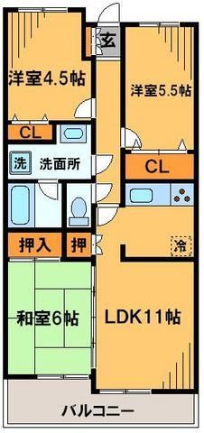 ダイアパレス千葉美術館の間取り