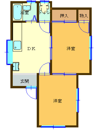 コーポ吉澤の間取り