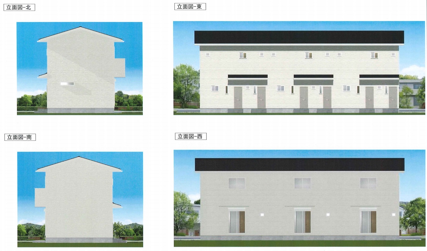 新築１K、阿那賀（吉備国際大学生専用の学割賃料、大学まで約9.5ｋｍ）の建物外観