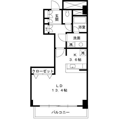 パシフィックロイヤルコートみなとみらいアーバンタワーの間取り