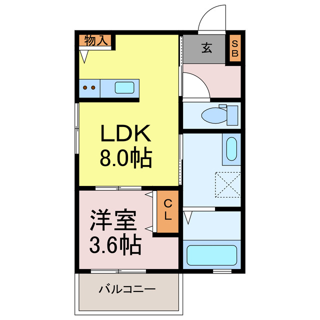 La maison du bonheurIIの間取り