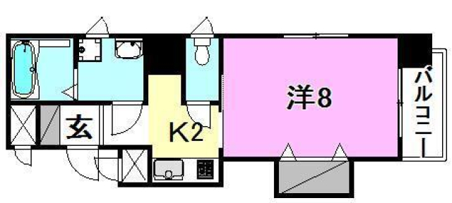 Mayfair空港通squareの間取り