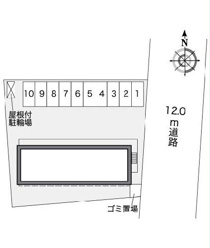 【レオパレス花水木の眺望】