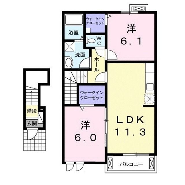 エスペランサの間取り