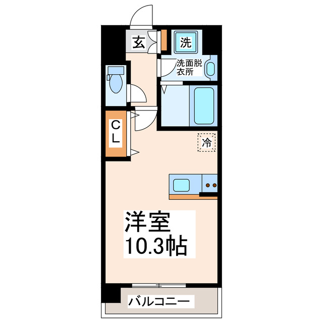 SQUARE大津の間取り