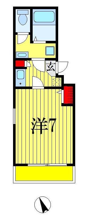 ミリアビタ本中山の間取り