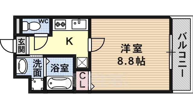 ローズコート花名の間取り