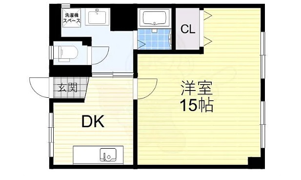 此花マンションの間取り