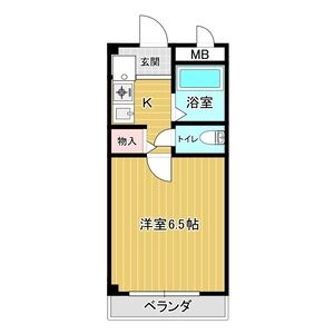 ラポール川本の間取り