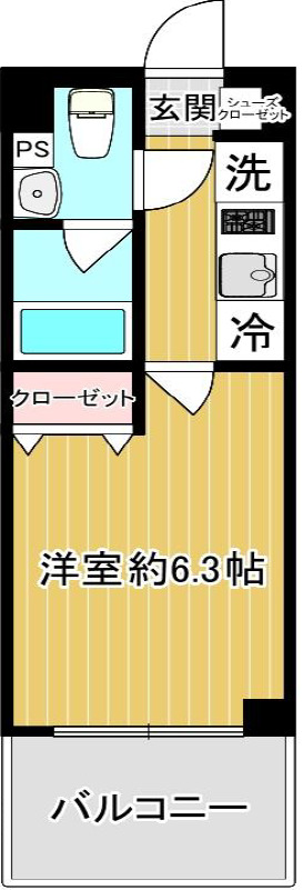 SHOKEN Residence横浜大口の間取り